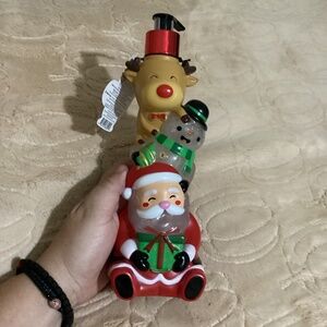 New Good Housekeeping Refillable Soap- santa Reindeer snow,an- Milk chocolate